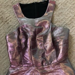 Metallic dress